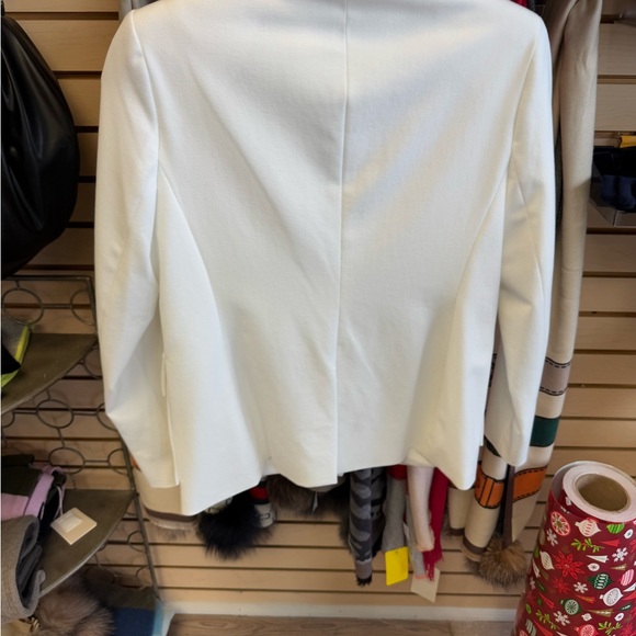 Drew White Double-Breasted Blazer - Picture 2 of 2